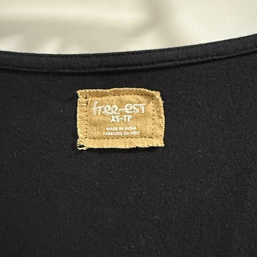 Free People Onda Drop-Waist Long-Sleeve Mini
